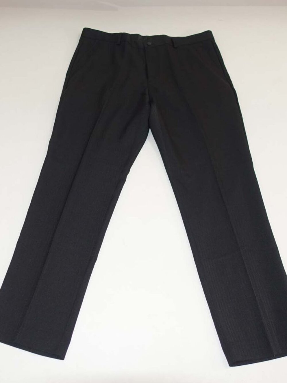 Axist Men's Herringbone Easy Care Wrinkle Resistant Pants 34 x 30 NWT Black
